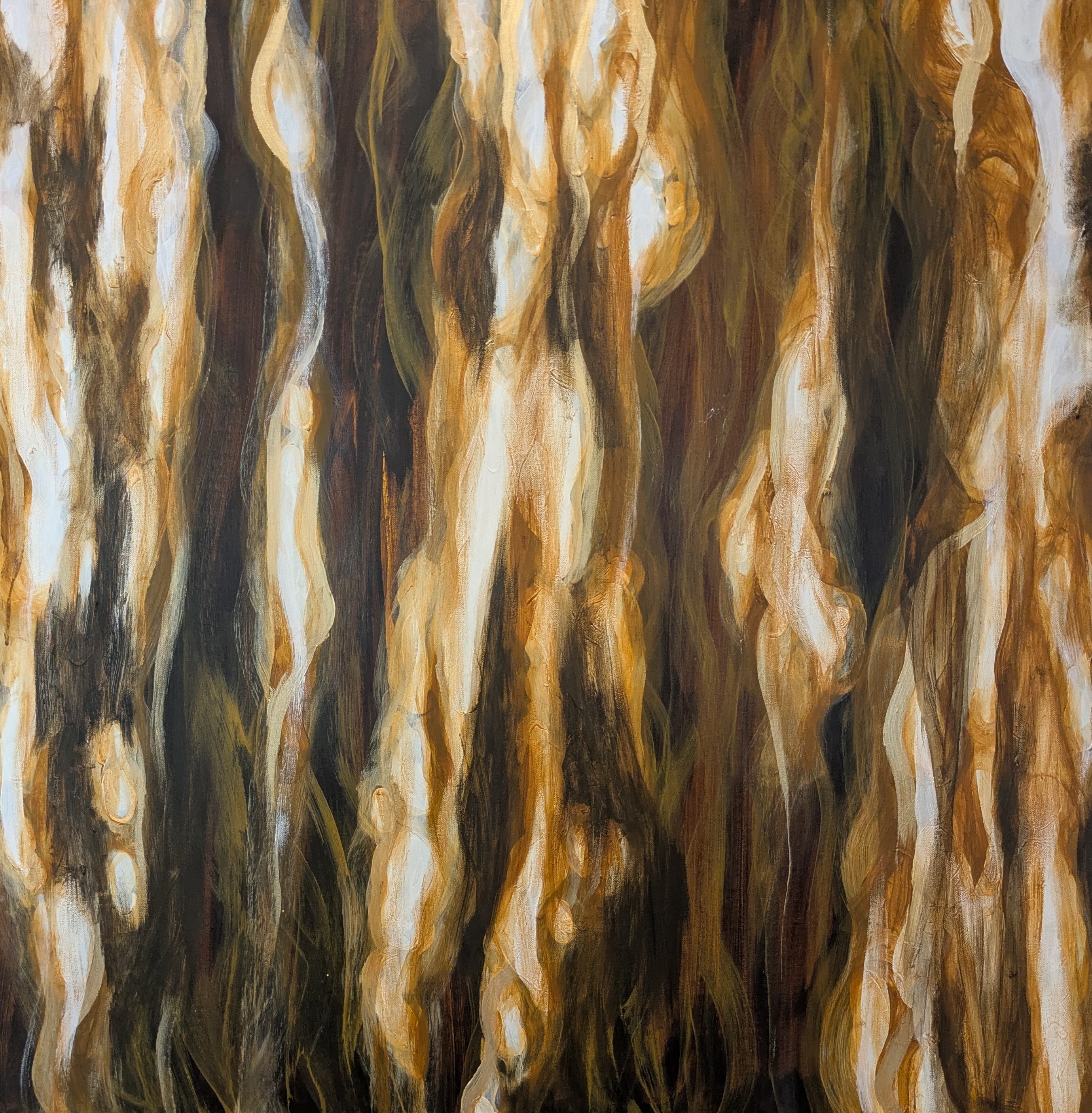 abstrakte studie (feuerregen)